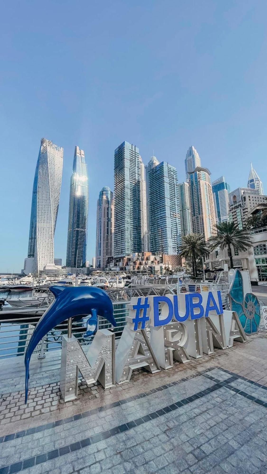 Charming Warm Suite With Amazing Views Of The City Dubai Exteriör bild