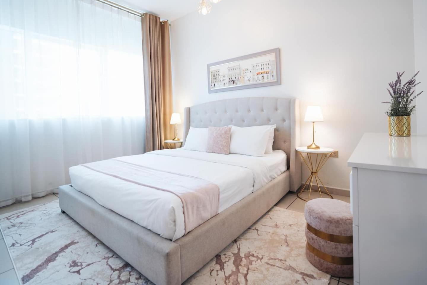 Charming Warm Suite With Amazing Views Of The City Dubai Exteriör bild