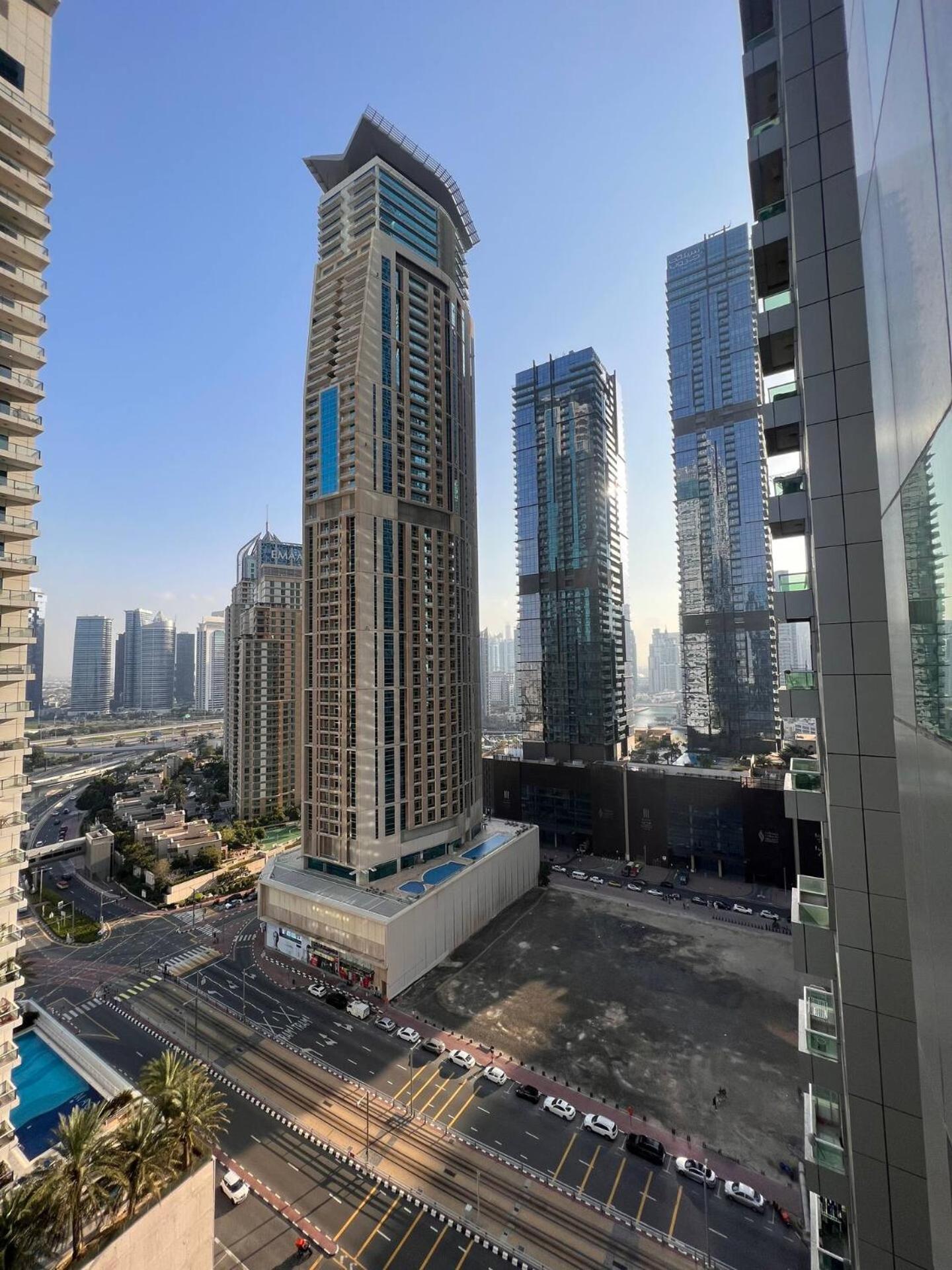 Charming Warm Suite With Amazing Views Of The City Dubai Exteriör bild